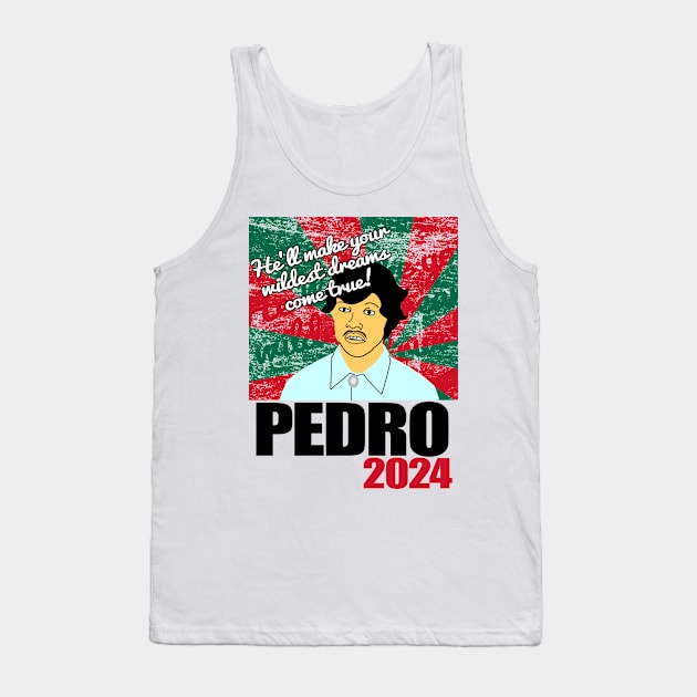 Vote For Pedro Tank Top by randomgeekery